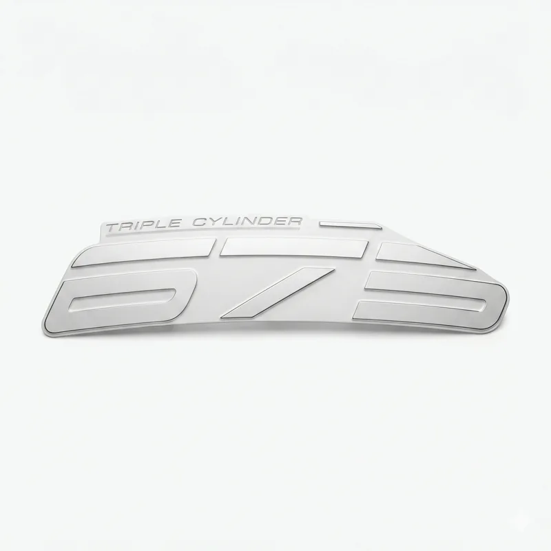 Наклейка накладки радиатора CFMOTO 675SR, левая
