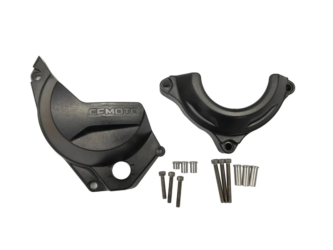 ЗАЩИТА ДЛЯ БОКОВЫХ КРЫШЕК ДВИГАТЕЛЯ (ENGINE SIDE COVER) CFMOTO 450MT