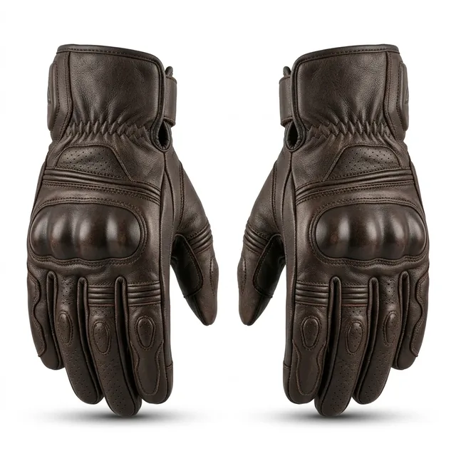 Перчатки CFMOTO 85202G-113 Коженные [S] Коричневый