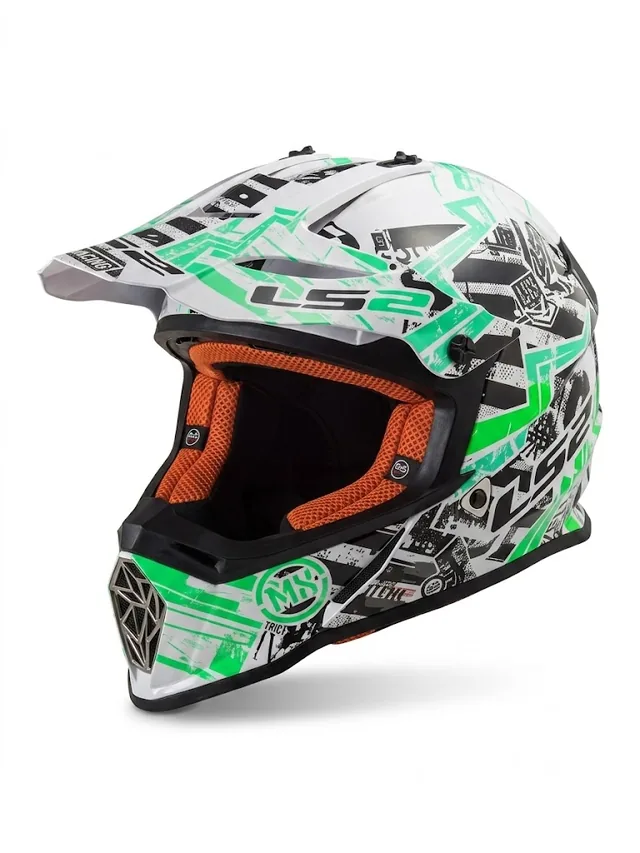 Шлем LS 2 HELMET XXL Зеленый