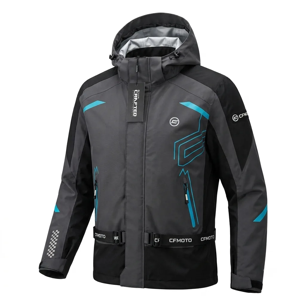 Мотокуртка CFMOTO 85244J-021 Водонепроницаемые [XL] Серый