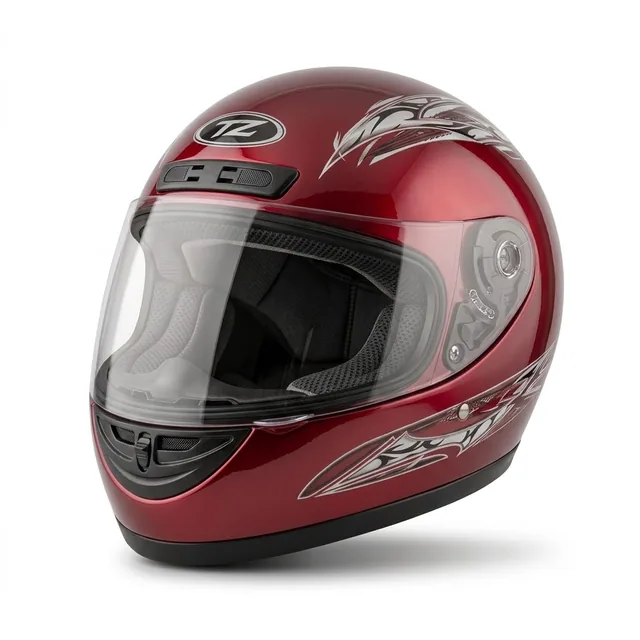 Шлем TZ CX DOT 3C UNI красный