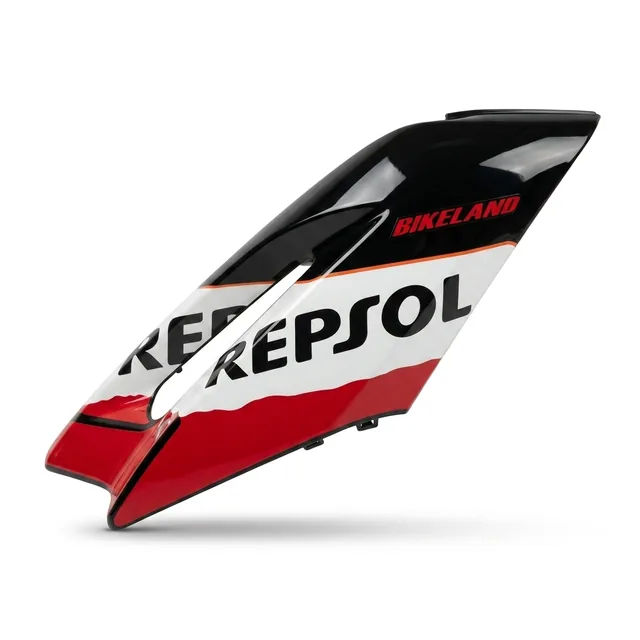 Элемент пластика CUB / 50QT-17M: Левый пласник REPSOL. Цвет: Чёрный