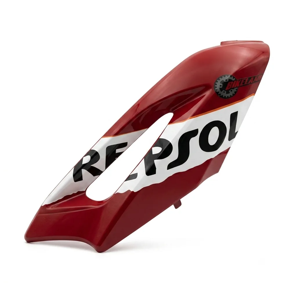 Элемент пластика CUB / 50QT-17M: Правый пласник REPSOL. Цвет: Коричневый / Чокко