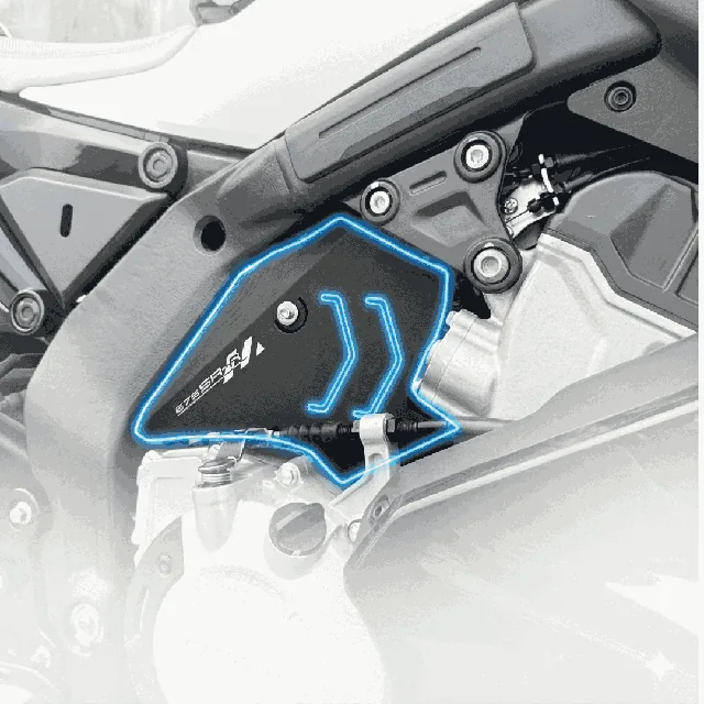 Крышки боковых отверстий CFMOTO 675SR, пара